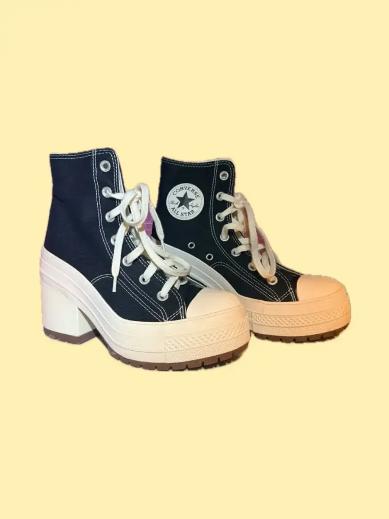 Botines de plataforma negros Converse All Star - 2
