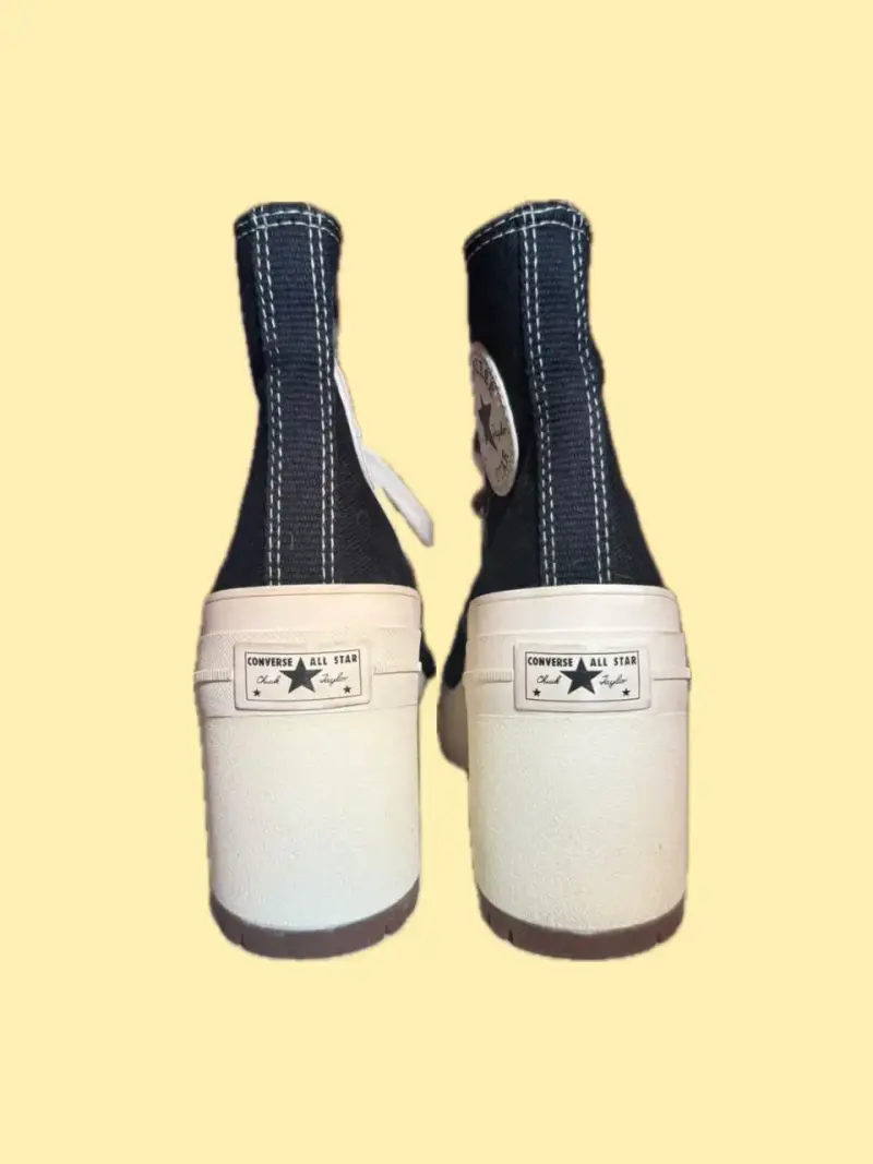Botines de plataforma negros Converse All Star - 3