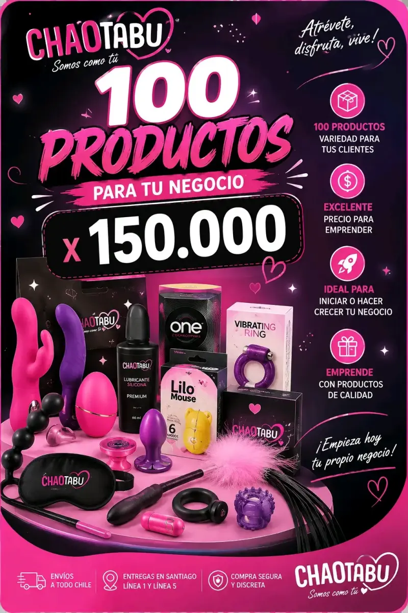 Kit de 100 Productos Eróticos