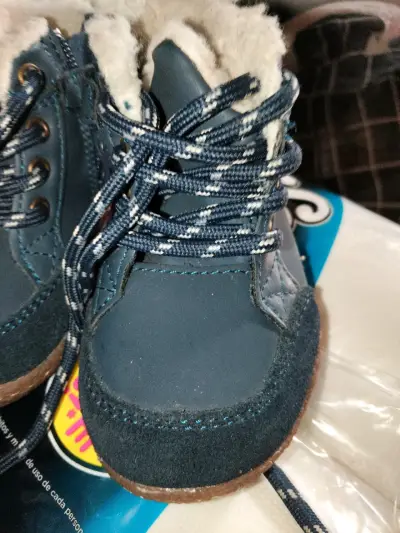Botines de invierno para niños con forro de lana - miniatura 5