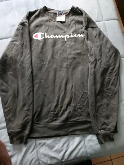 Polerón Champion negro talla L - miniatura 1