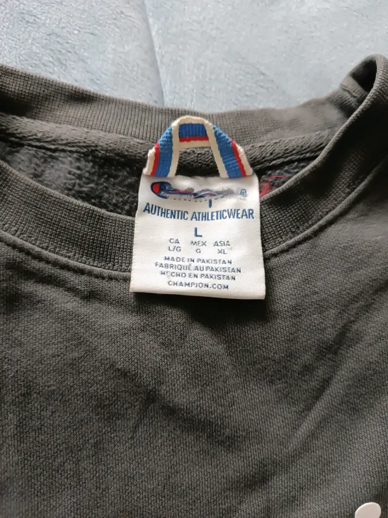 Polerón Champion negro talla L - 2