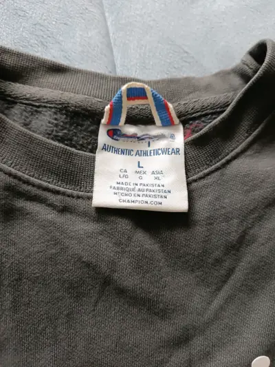 Polerón Champion negro talla L - miniatura 2