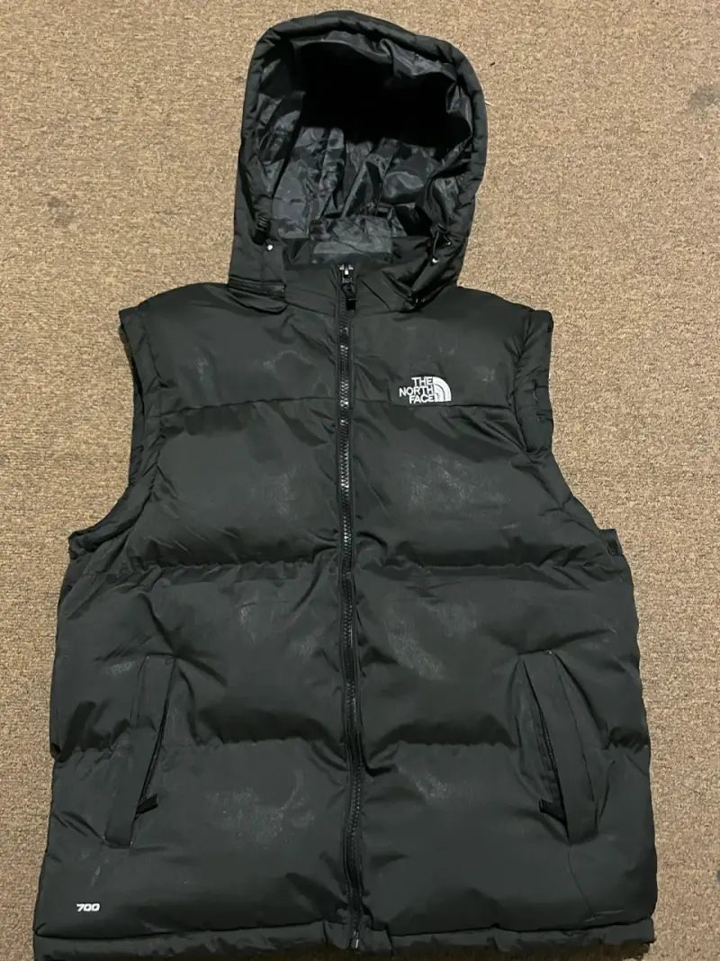 Chaleco The North Face negro con capucha - 2