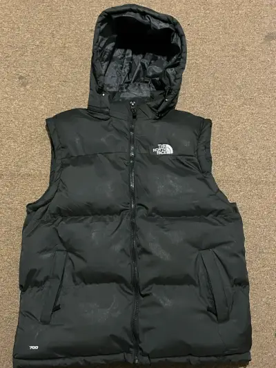 Chaleco The North Face negro con capucha - miniatura 2