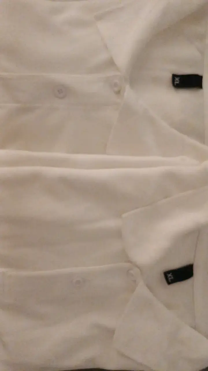 Camisa blanca de hombre talla XL