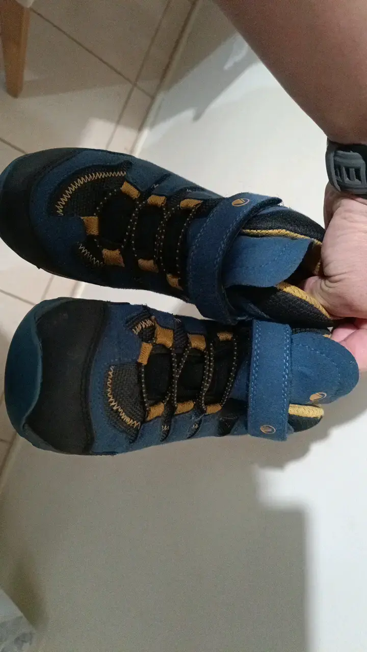 Botas de trekking infantiles Vippi azul y negro - 2