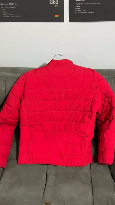 Chaqueta roja Calvin Klein para hombre - miniatura 2