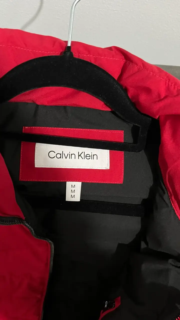 Chaqueta roja Calvin Klein para hombre - 3