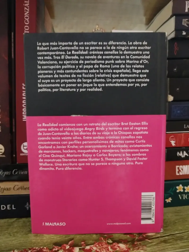Libro "La Realidad Crónicas Canallas" - 2