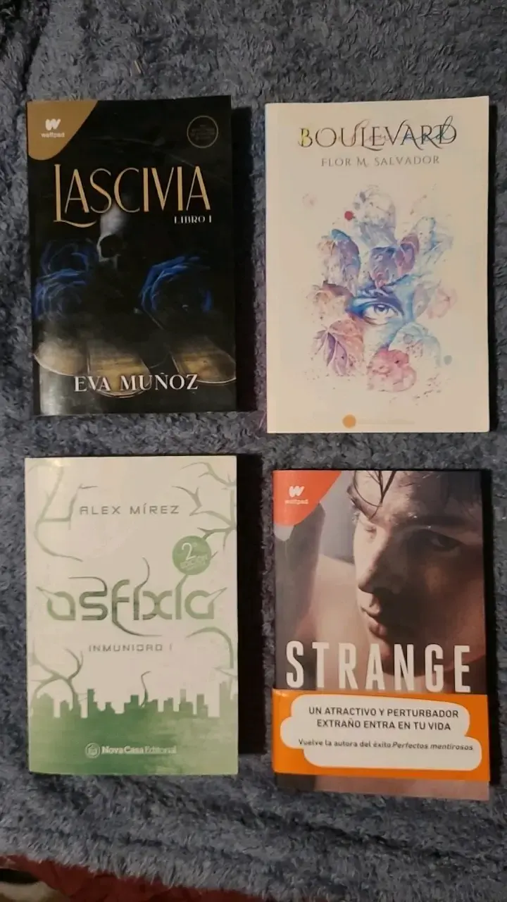 Colección libros WATTPAD - 2