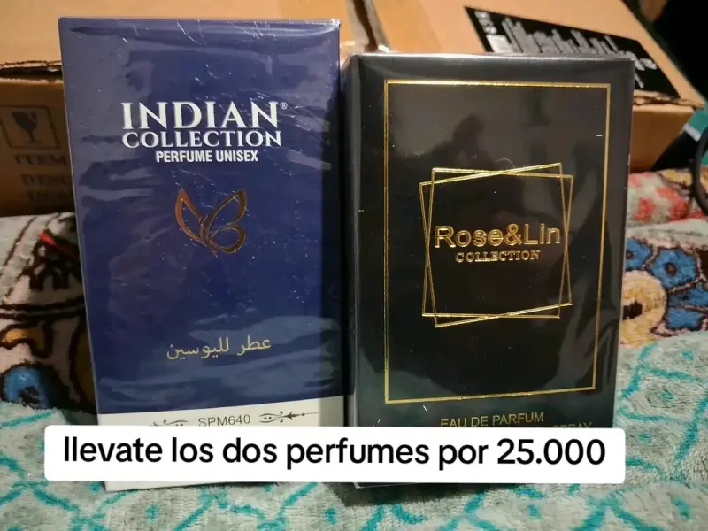 Set de Perfumes Unisex Indian Collection y Rose&Lin - 1
