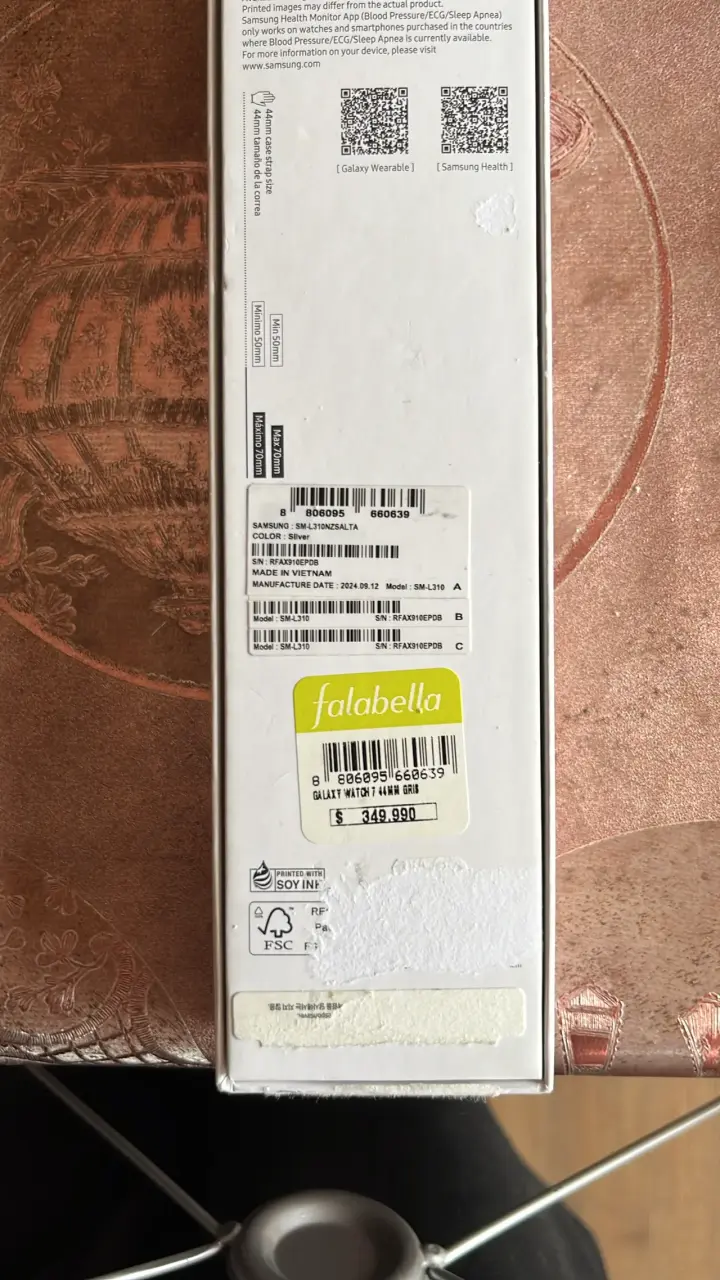 Samsung Galaxy Watch7 con Correa Blanca - 5