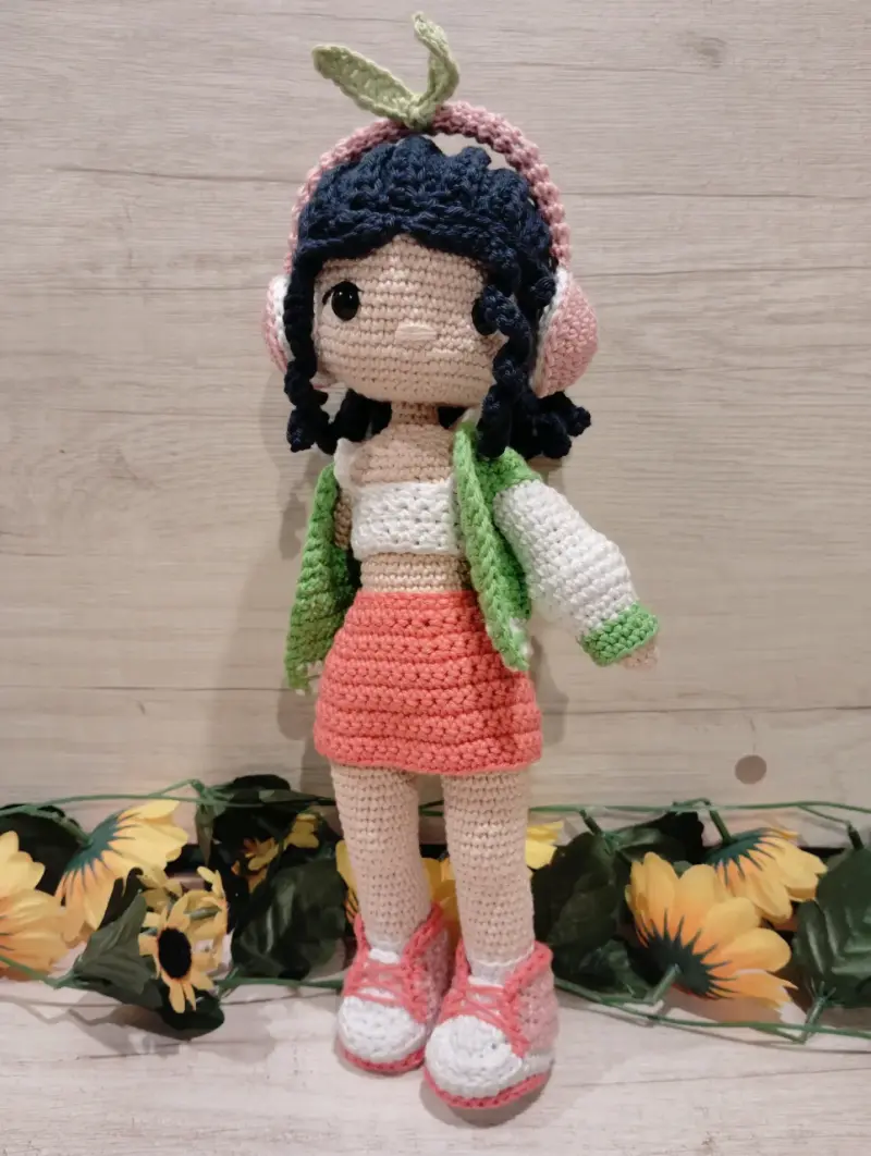 Muñeca amigurumi hecha a mano - 1