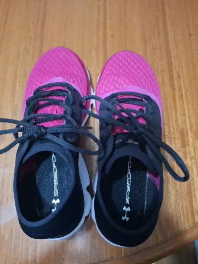 Zapatillas deportivas Under Armour Speedform rosas - miniatura 1