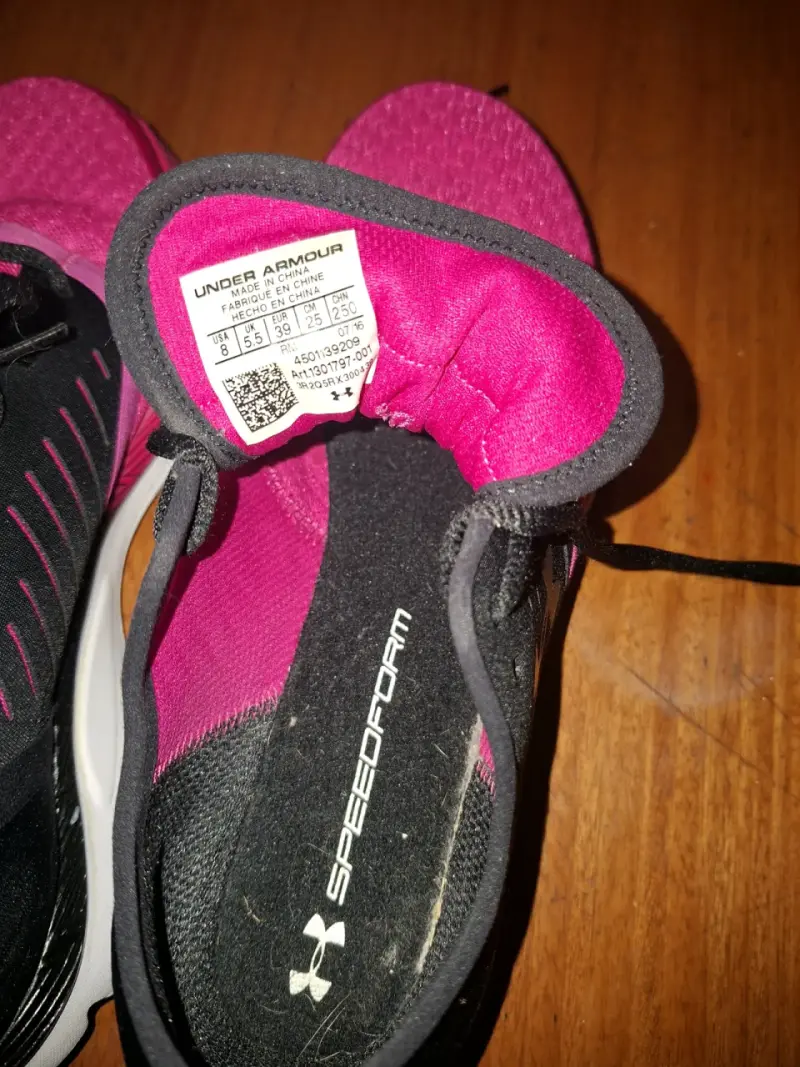 Zapatillas deportivas Under Armour Speedform rosas - 3