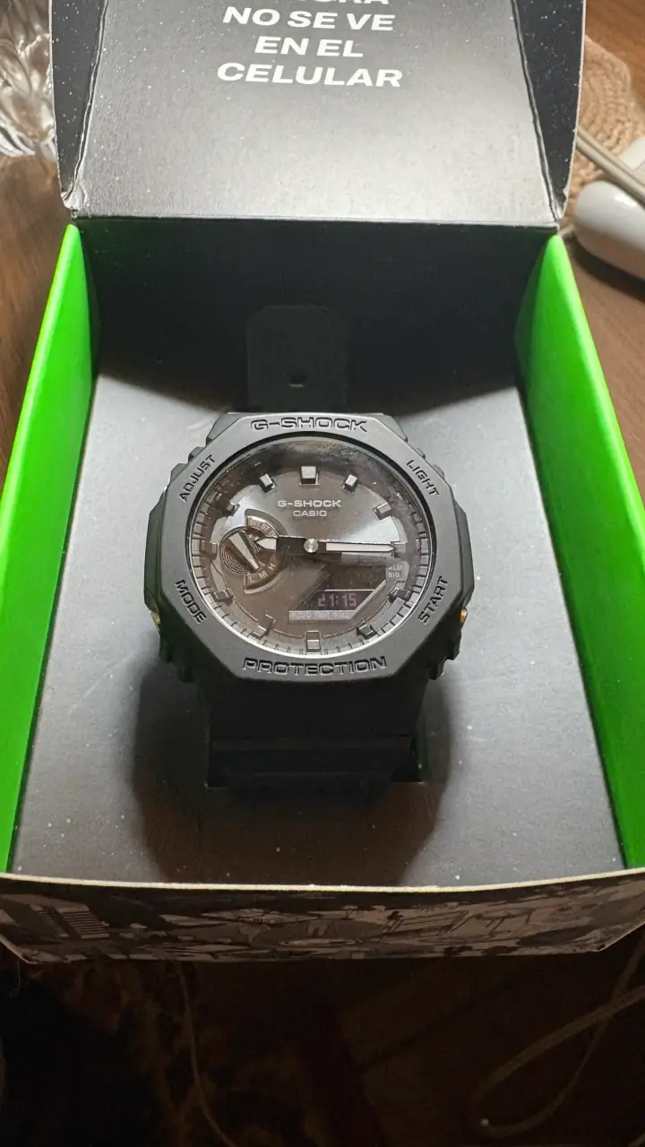 Reloj Casio G-Shock Tough Solar Bluetooth Negro
