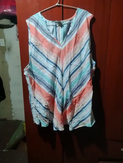 Set 6 blusas estampadas para mujer talla XL - miniatura 1