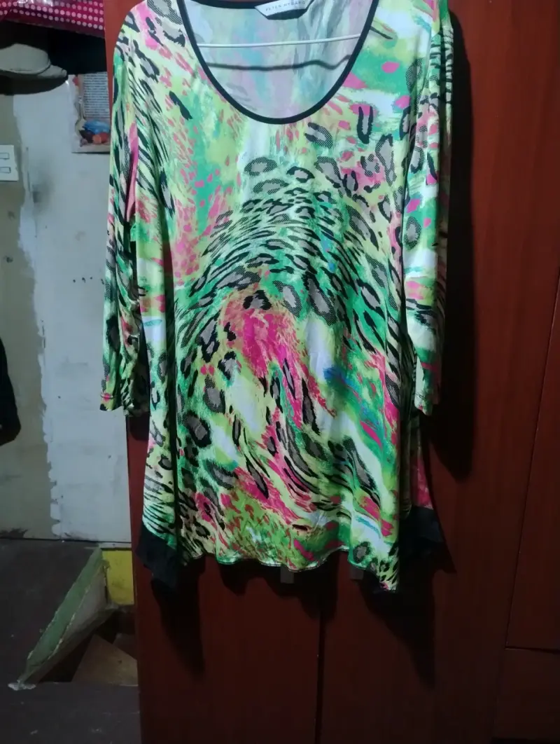 Set 6 blusas estampadas para mujer talla XL - 3