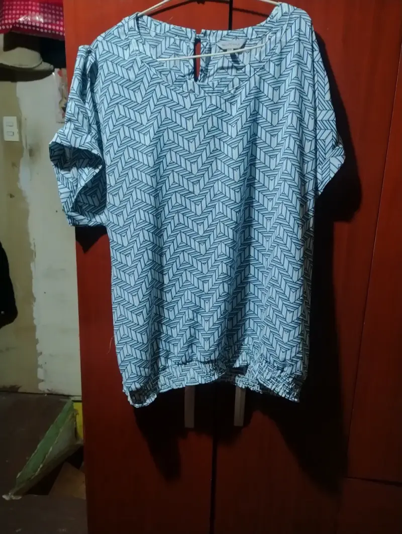 Set 6 blusas estampadas para mujer talla XL - 5