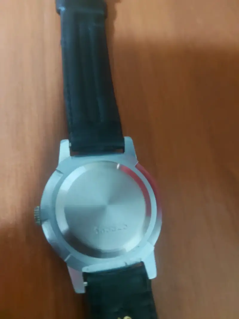 Reloj de pulsera estilo aviador con correa de cuero - 3