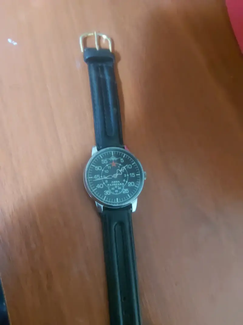 Reloj de pulsera estilo aviador con correa de cuero - 4