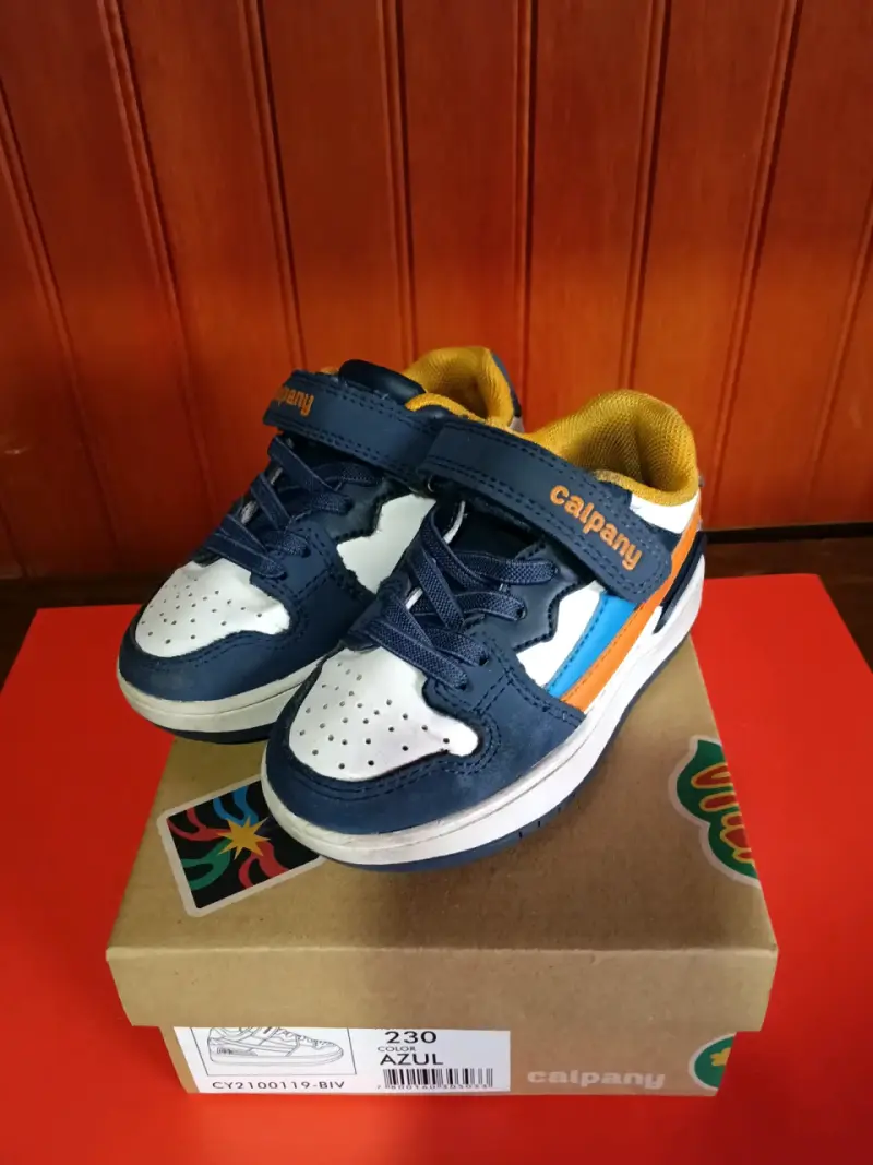 Zapatillas deportivas para niños Calpany azul - 1