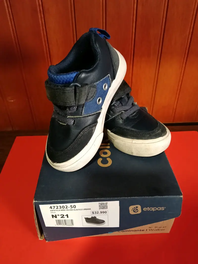 Zapatillas deportivas para niños Calpany azul - 2