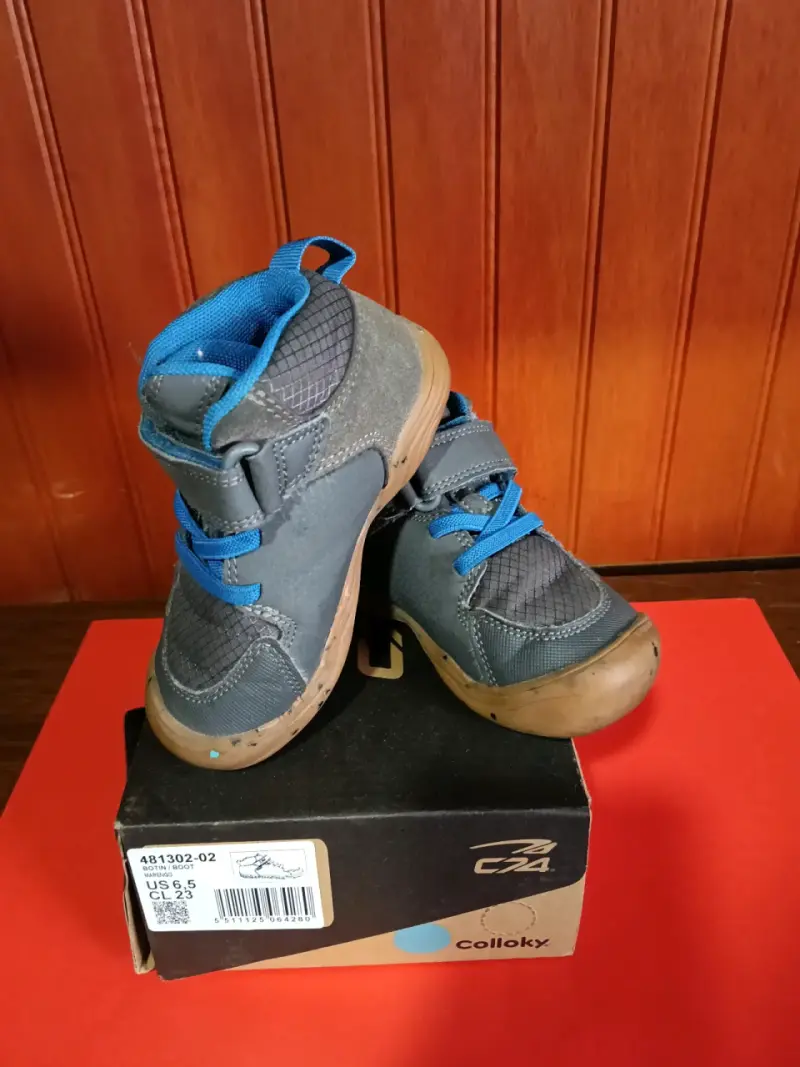 Zapatillas deportivas para niños Calpany azul - 4