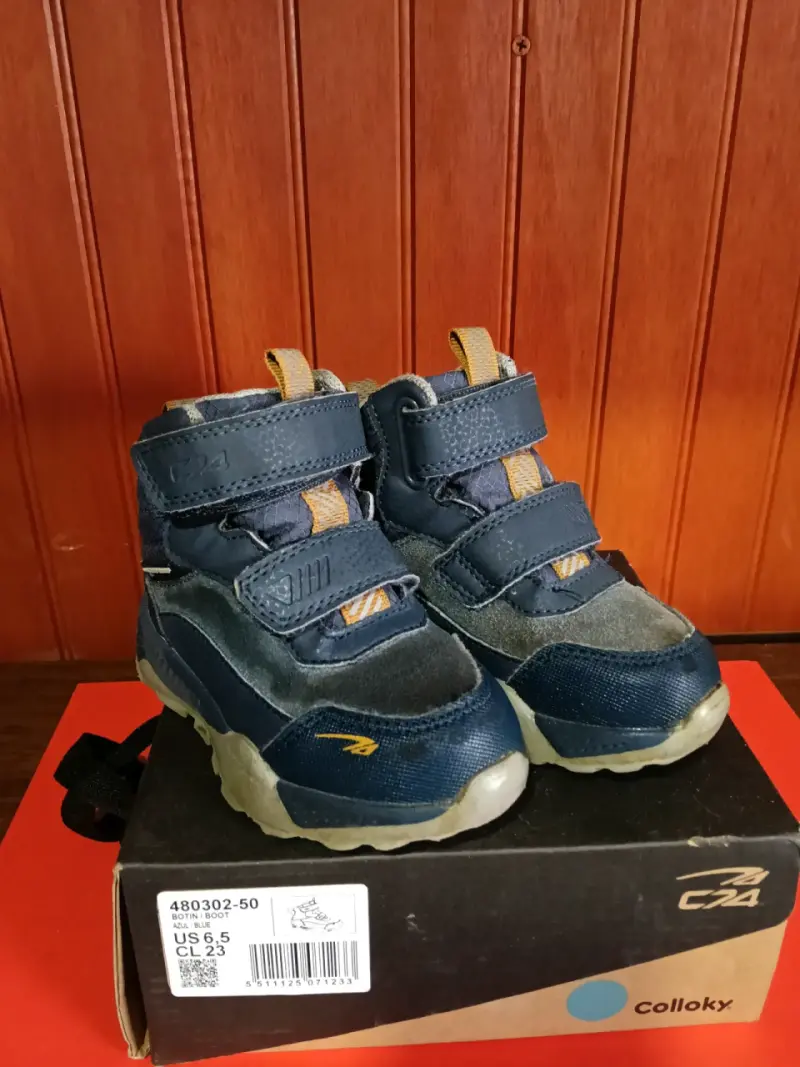 Zapatillas deportivas para niños Calpany azul - 5