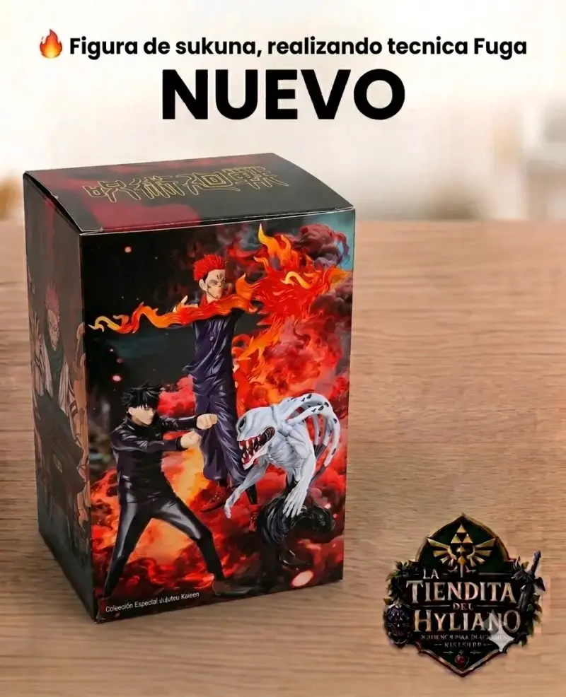 Figura de Sukuna técnica Fuga nueva