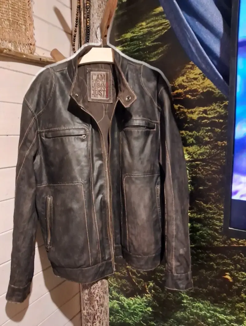 Chaqueta de cuero