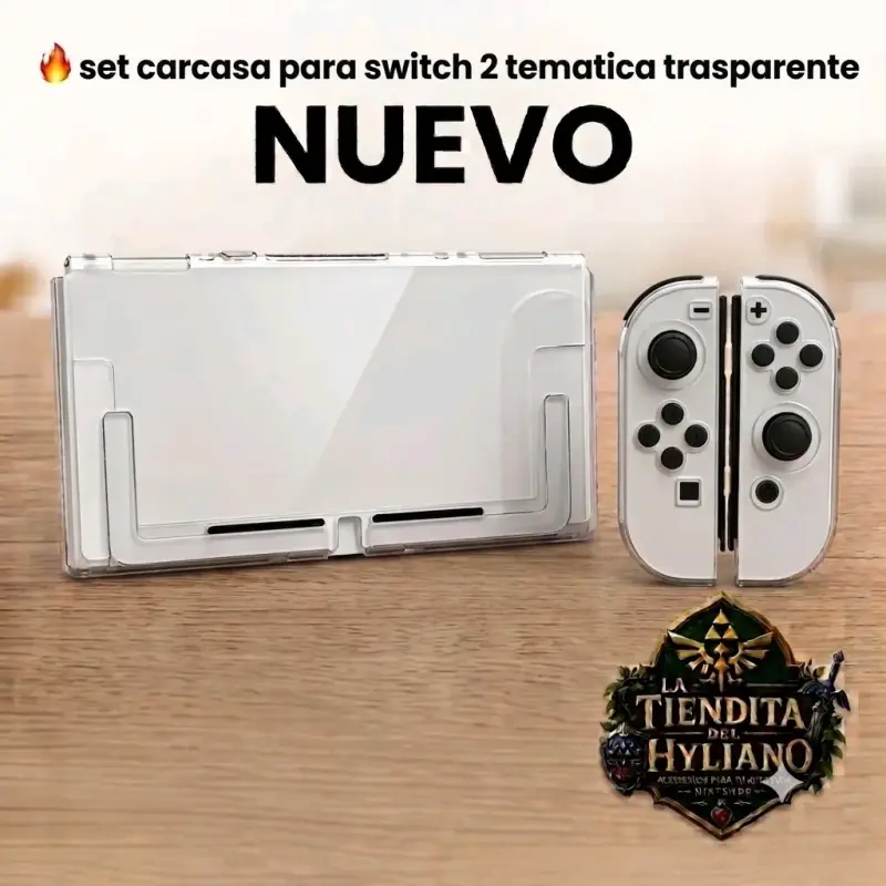 Set de Carcasa Transparente para Switch 2