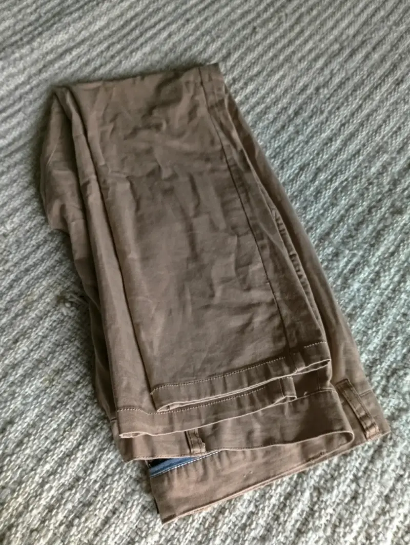 Pantalones beige Potros talla 48 - 3