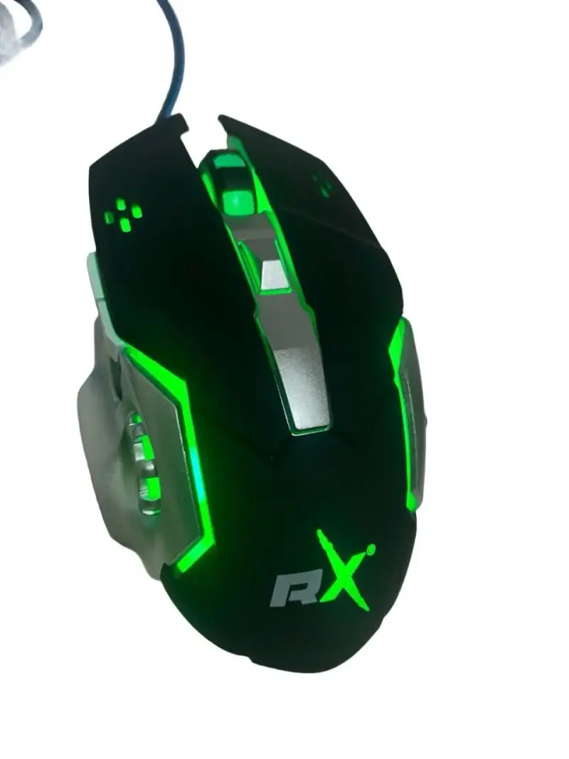 Mouse Gamer RX con Iluminación LED, nuevo