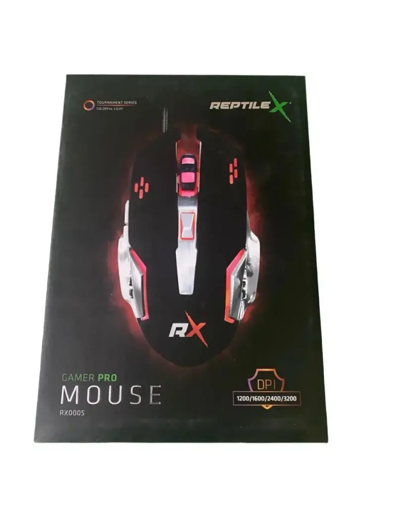 Mouse Gamer RX con Iluminación LED, nuevo - 5