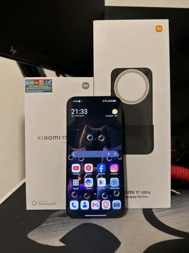 Smartphone Xiaomi 17 Ultra con Kit de Fotografía - 1
