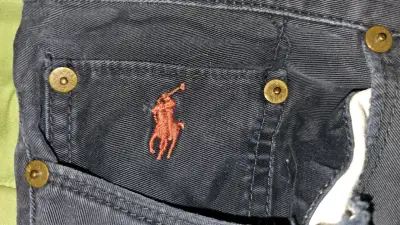 Pantalones Ralph Lauren azul oscuro para hombre - miniatura 1