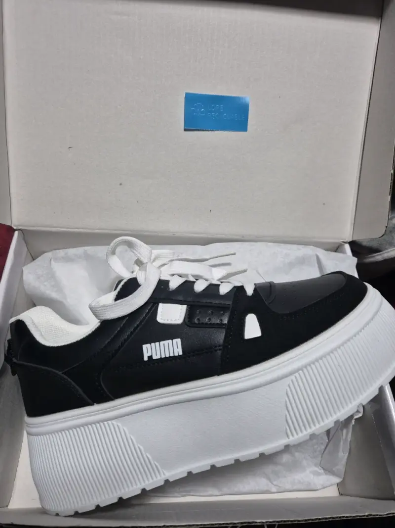 Zapatillas negras con plataforma - 2