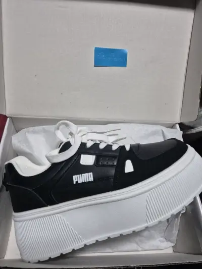 Zapatillas negras con plataforma - miniatura 2