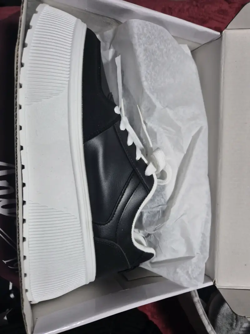 Zapatillas negras con plataforma - 3