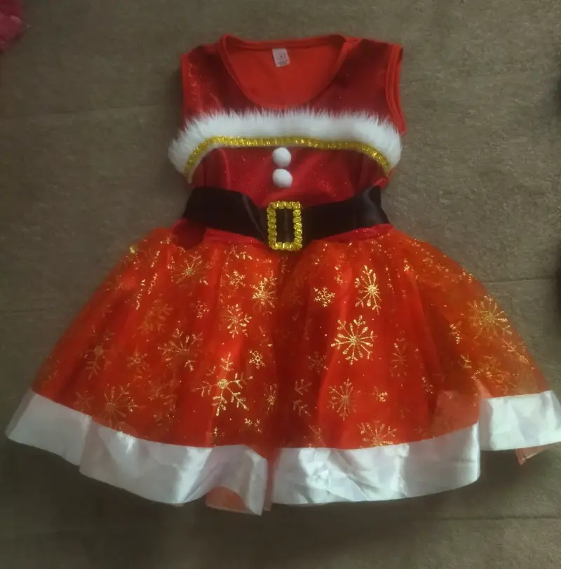 Vestido Navideño para Niña Talla 6 - 2