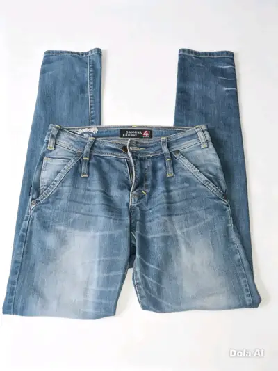 Jeans azul claro para mujer Danniell - miniatura 1