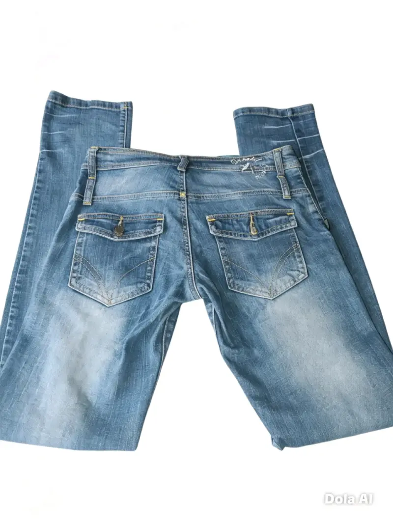 Jeans azul claro para mujer Danniell - 2