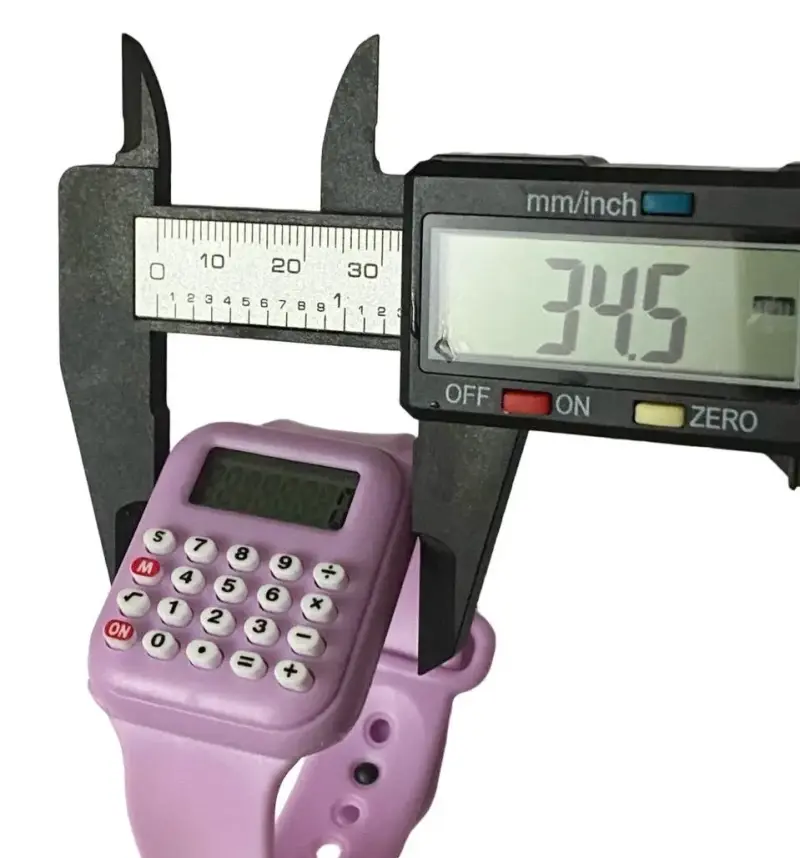 Reloj calculadora digital rosado para niñas. Nuevo - 4
