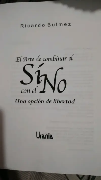 Libro "El Arte de Combinar el Sí con el No" - miniatura 3
