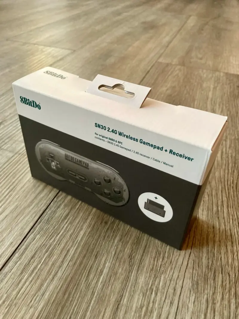 Control 8BitDo inalámbrico para SNES y SFC - 1