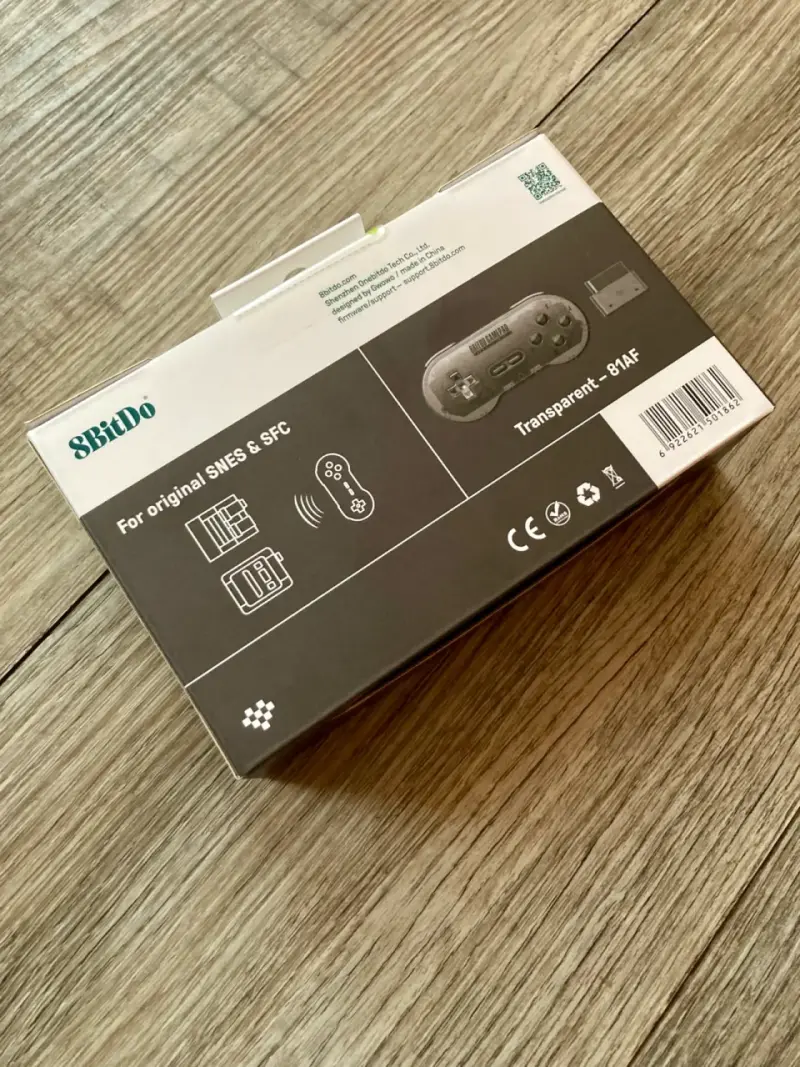 Control 8BitDo inalámbrico para SNES y SFC - 6