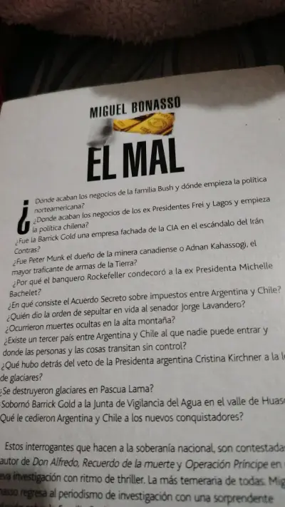 Libro 'El Mal' de Miguel Bonasso - miniatura 2