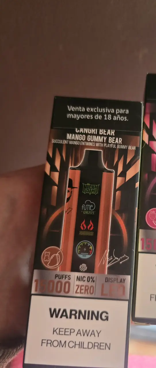 Vape Desechable Nicky Jam 15000 Puffs Mango - 2